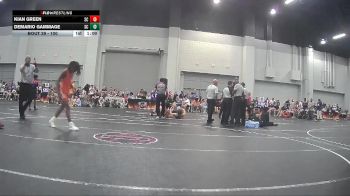 100 lbs Cons. Round 1 - Demario Gammage, South Cobb Wrestling vs Kian Green, Roundtree Wrestling Academy