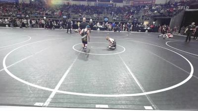 85 lbs Rr Rnd 1 - John Thomas, CIWC Team Intensity vs Cael Bever, Mountain Home Flyers