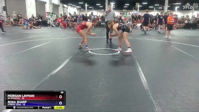 125 lbs Round 3 (8 Team) - Morgan Layman, 84 Athletes vs Rosa Sharp, Xtreme Team