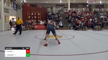 Semifinal - Luke Duthie, Germantown Academy vs Joshua Sabadie, St. Paul's School