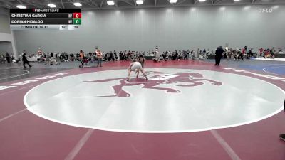 120 lbs Consi Of 16 #1 - Christian Garcia, NY vs Dorian Hidalgo, NY