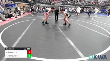 130 lbs Consolation - Eathan Glossip, Perkins vs Marco Rodriguez, OKC Saints Wrestling