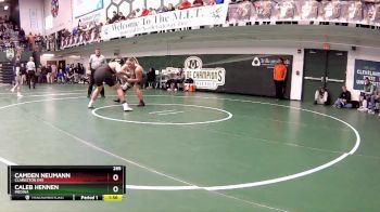 285 lbs Champ. Round 1 - Caleb Hennen, Medina vs Camden Neumann, Clarkston (MI)