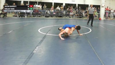 105 lbs Round Of 32 - Jacob Barrett, GA vs Keilan Yang, WI