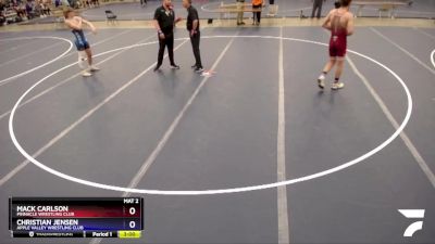 170 lbs Semifinal - Mack Carlson, Pinnacle Wrestling Club vs Christian Jensen, Apple Valley Wrestling Club