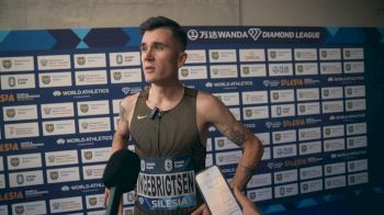 Jakob Ingebrigtsen CRAZY WORLD RECORD In Men's 3,000m At Silesia Diamond League