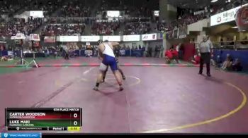 5th Place Match - Luke Maki, Florence-Carlton vs Carter Woodson, Superior/Alberton