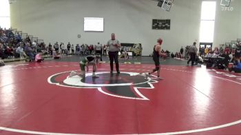 120 lbs Cons. Round 1 - Gabriel Bucknell, Nashua-Plainfield vs Nathan Kluesner, Beckman Catholic