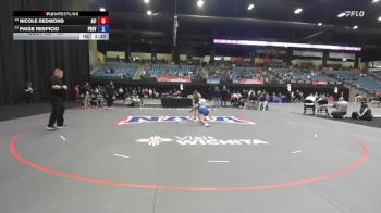 131 lbs Cons. Round 2 - Paige Respicio, Providence vs Nicole Redmond, Avila