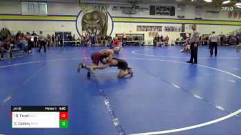 JV-16 lbs Round 1 - Brandon Frush, Union, LaPorte City vs Chasen Caskey, Mount Vernon