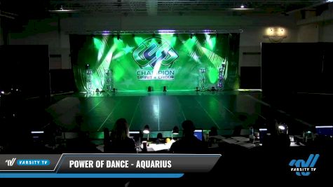 Power of Dance - Aquarius [2021 Junior - Hip Hop - Small Day 3] 2021 CSG Dance Nationals