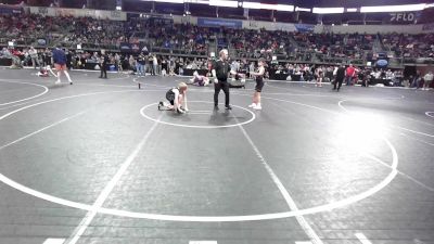 100 lbs Quarterfinal - Hawk Smith, Open Mats vs Ethan Neal, East Kansas Eagles