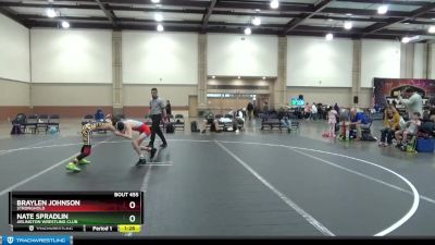 84 lbs Round 5 - Nate Spradlin, Arlington Wrestling Club vs Braylen Johnson, Stronghold