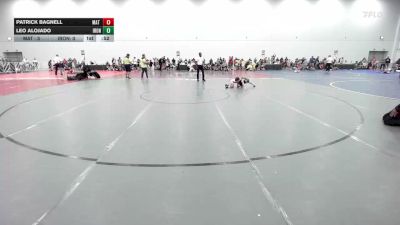 56 lbs Rr Rnd 2 - Patrick Bagnell, Mat Warriors Black - EL vs Leo Alojado, Iron Horse - EL