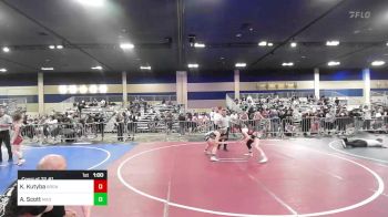 116 lbs Consi Of 32 #1 - Kairi Kutyba, Bronco WC vs Annika Scott, Mad Dawg WC