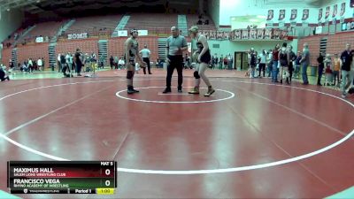 190 lbs Cons. Semi - Maximus Hall, Salem Lions Wrestling Club vs Francisco Vega, Rhyno Academy Of Wrestling