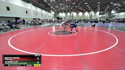 165A Cons. Round 2 - Eastyn Vieyra, Goddard HS vs Je`varis Clay, Conroe Woodlands College Park