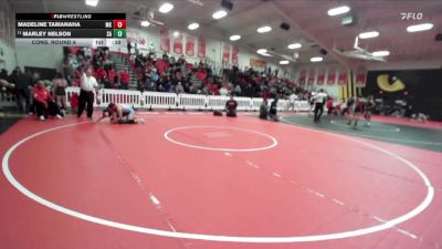 130 lbs Cons. Round 6 - Marley Nelson, Santa Ana vs Madeline Tamanaha, Mark Keppel
