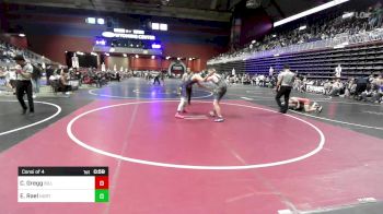 156 lbs Consi Of 4 - Caleb Gregg, Billings WC vs Emiliano Rael, Northside Wrestling