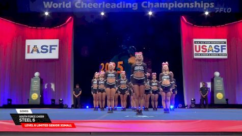 South Force Cheer - Steel 6 [2025 L6 Limited Senior XSmall Semis] 2025 The Cheerleading Worlds