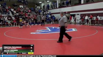 120 lbs Cons. Round 1 - Preston Providence, West Sioux, Hawarden vs Axton Lindgren, Woodbury Central