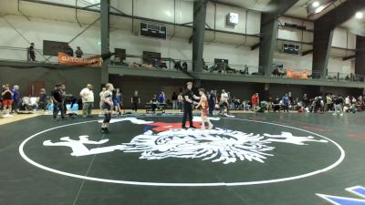 94 lbs Quarters - Crosby Mathews, Black Fox Wrestling Academy vs Caleb Heyder, Team Utah