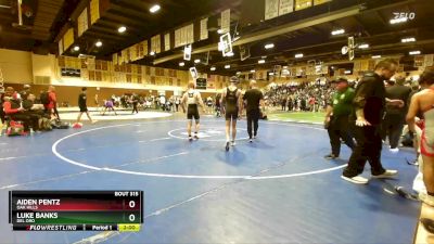 138 lbs Champ. Round 2 - Luke Banks, Del Oro vs Aiden Pentz, Oak Hills