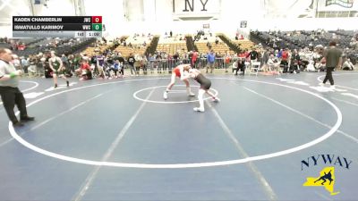 132 lbs Champ. Round 3 - Ismatullo Karimov, Willpower Wrestling Club vs Kaden Chamberlin, Journeymen Wrestling Club