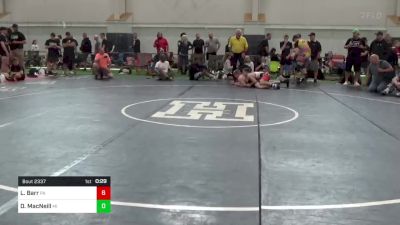 146-E lbs Consolation - Lucas Barr, PA vs Deacon MacNeill, MI