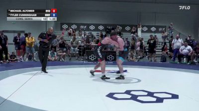 87 kg Cons. Semis - Michael Altomer, NYAC/Curby vs Tyler Cunningham, MWC/NYAC