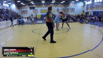 285 lbs Quarters & Wb (16 Team) - Elijah Vansickle, Attack WC vs Leroy Thomas, Riverview WC