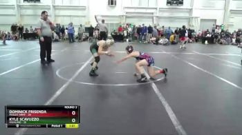 84 lbs Round 2 (8 Team) - Dominick Frisenda, Mullet Army vs Kyle Scavuzzo, Highland