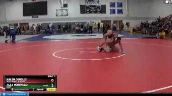 165 lbs Champ. Round 1 - Alex Marinelli, Iowa vs Kaleb O`Reilly, Wisconsin-LaCrosse