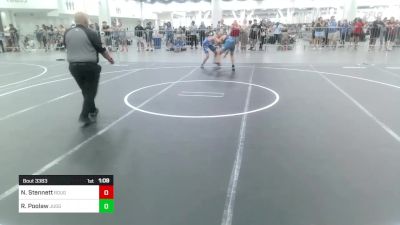 116 lbs Semifinal - Nolan Stennett, Rough House vs Ricardo Poolaw, Juggernaut WC