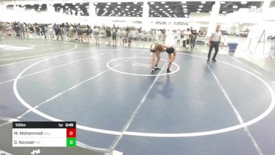 106 lbs Consolation - Mustafa Mohammadi, Gallardo vs Domenico Novosel, The 300