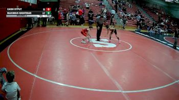 54-58 lbs Round 5 - Cash Syput, Kiski Area vs Maximus Nightman, Latrobe