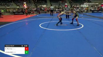 80 lbs Consolation - Gunner Murray, Team Tulsa vs Izaak Kukulski, Bay County RoadRunners
