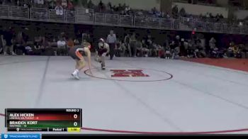 126 lbs Round 2 (8 Team) - Braiden Kort, Hastings vs Alex Hicken, Lincoln Southeast