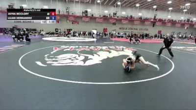 138 B Cons. Round 3 - Jayna McClory, Adrian College vs Lilian Hernandez, Aurora