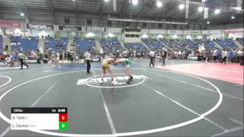 132 lbs Consi Of 8 #2 - Shane Todd, St. Francis WC vs Liam Coultis, Derby WC