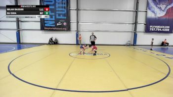 60 lbs Rr Rnd 1 - Milan Bassiri, Elite Athletic Club Gold vs Eli Gida, Mat Warriors Red