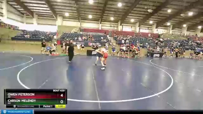 110 lbs Cons. Round 3 - Owen Peterson, AK vs Carson Melendy, NV