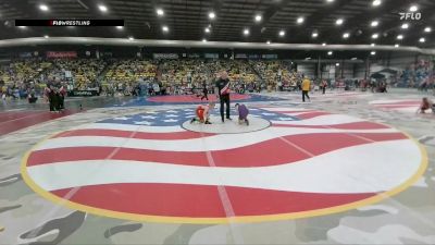 103 lbs Champ. Round 1 - Brayden Royce, Parkston vs Liam Schroeder, Winner Youth Wrestling