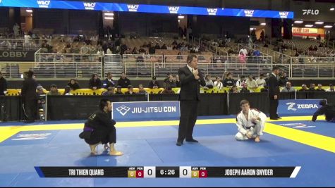 Joseph Aaron Snyder vs Tri Thien Quang 2025 Pan Jiu Jitsu IBJJF Championship