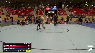 130 lbs Round 3 - Tayven Walker, MO vs Gabriel Recio, CO