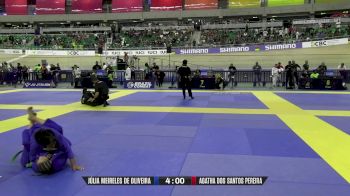 Agatha Dos Santos Pereira vs Júlia Meireles De Oliveira 2026 IBJJF Sul-Americano Criancas