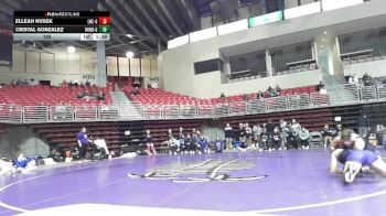 155 lbs Round 1 (3 Team) - Cristal Gonzalez, Minden vs Elleah Kusek, Lincoln Northeast
