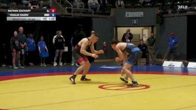 70 kg Cons. Round 3 - Nathan Zachary, C.L.I.C vs Khalin Radev, Burnaby Mountain Wrestling Club