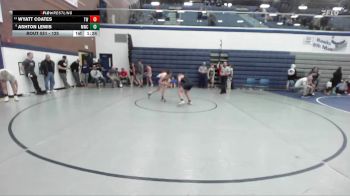 125 lbs Cons. Round 4 - Ashton Lewis, Middleton Wrestling Club vs Wyatt Coates, TW Wrestling