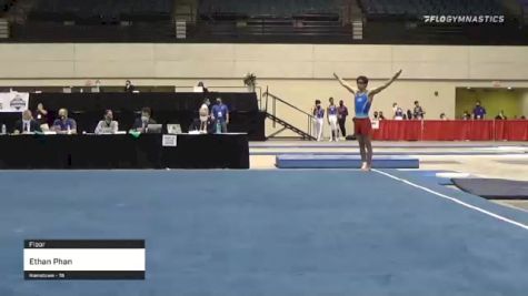 Ethan Phan - Floor - 2021 USA Gymnastics Development Program National Championships